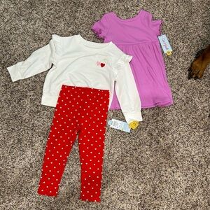 Cat & Jack Bundle 3 Piece Size 2T NWT